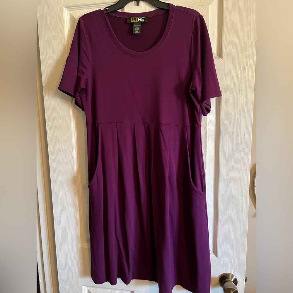Plum dress